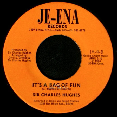Sir Charles Hughes - Love Emotions / It's A Bag Of Fun side B