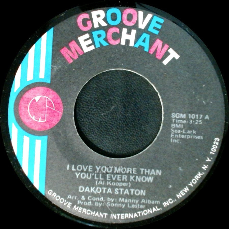 Dakota Staton - I Love You More Than You'll Ever Know / (I Want A) Country Man side A