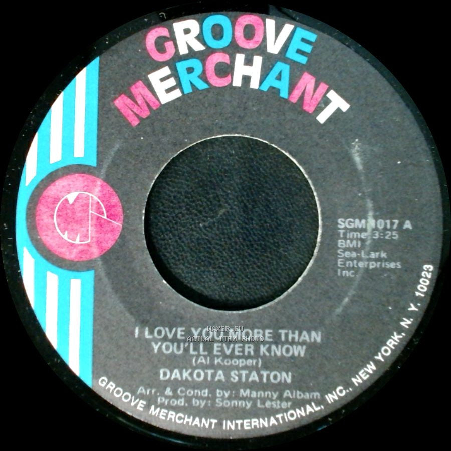 Dakota Staton - I Love You More Than You'll Ever Know / (I Want A) Country Man side A