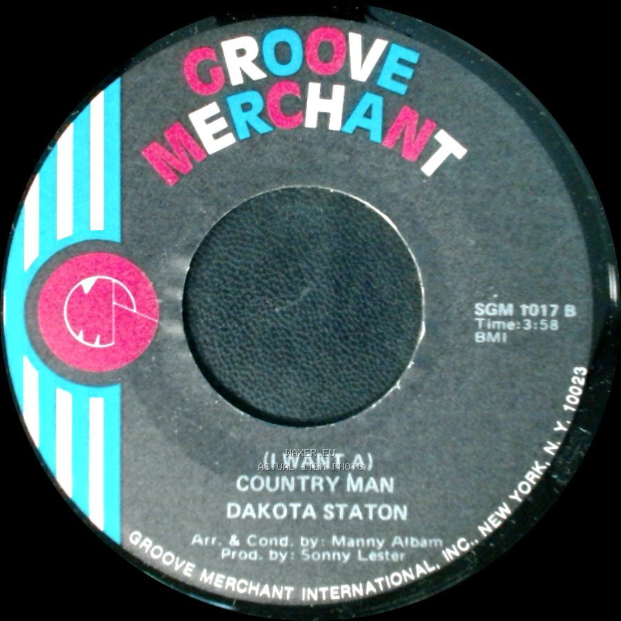 Dakota Staton - I Love You More Than You'll Ever Know / (I Want A) Country Man side B