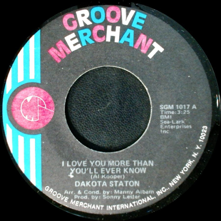 Dakota Staton - I Love You More Than You'll Ever Know / (I Want A) Country Man side A