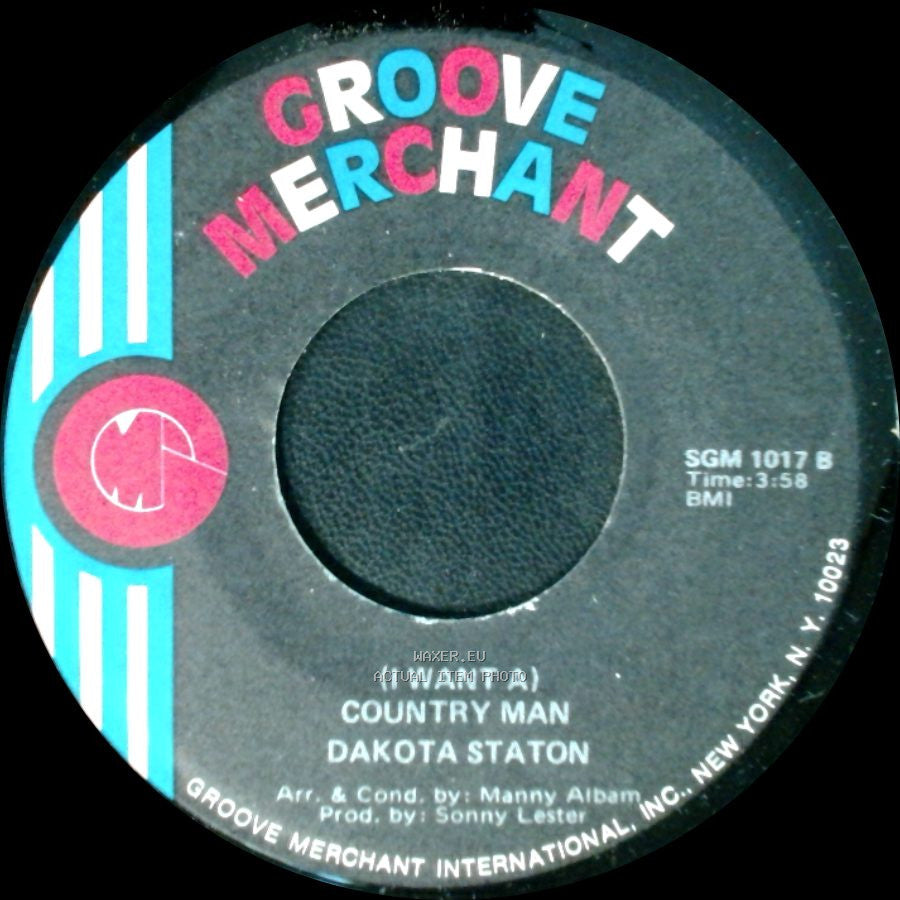 Dakota Staton - I Love You More Than You'll Ever Know / (I Want A) Country Man side B