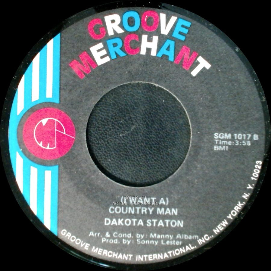 Dakota Staton - I Love You More Than You'll Ever Know / (I Want A) Country Man side B