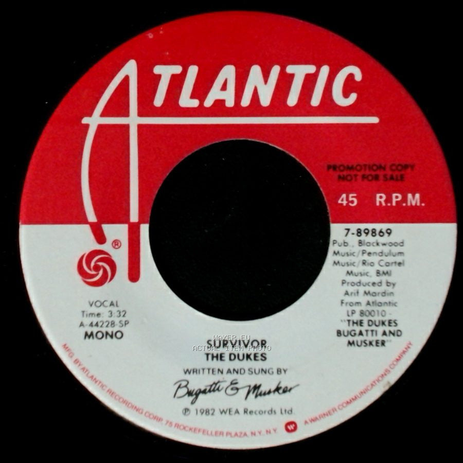 The Dukes - Survivor / Survivor side B