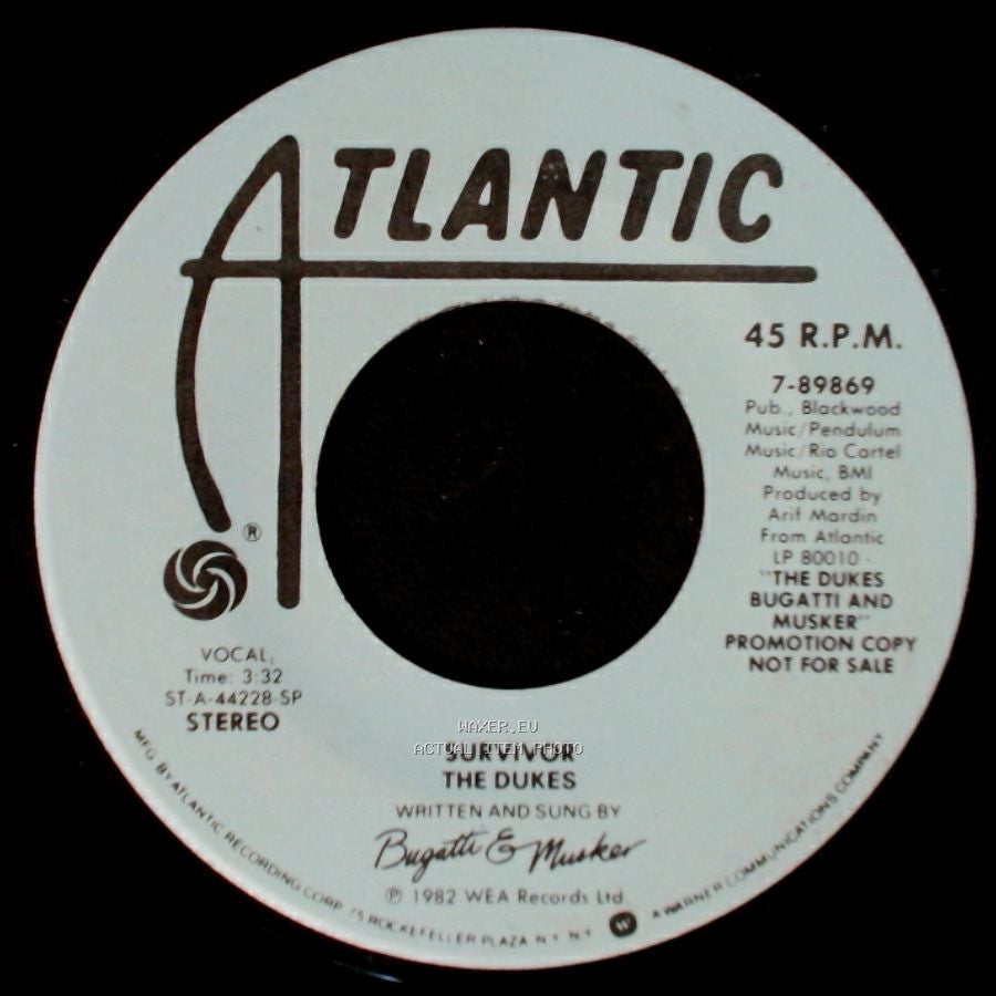The Dukes - Survivor / Survivor side A