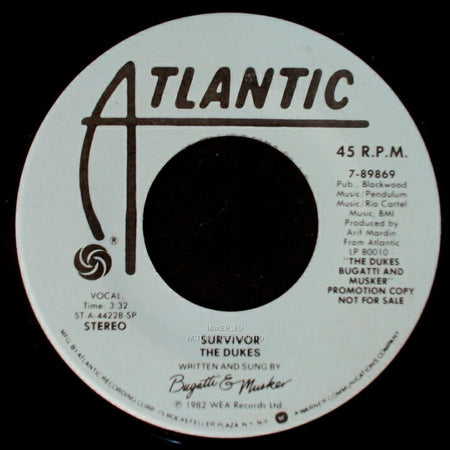 The Dukes - Survivor / Survivor side A