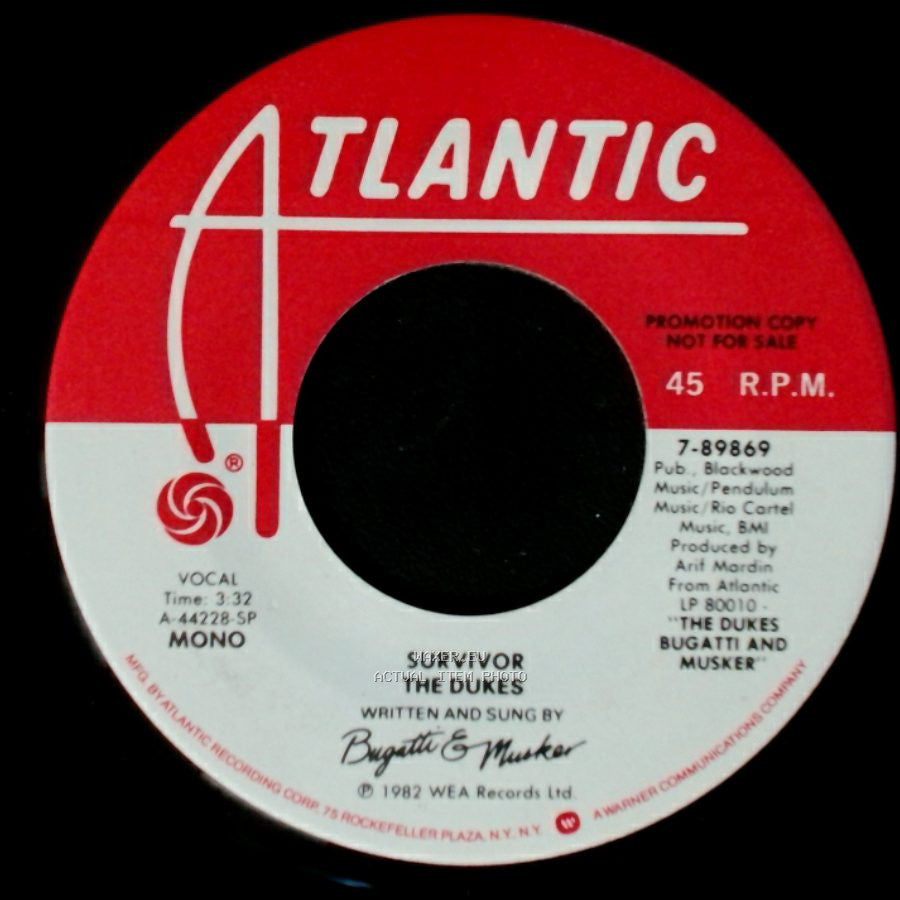 The Dukes - Survivor / Survivor side B