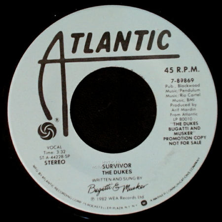 The Dukes - Survivor / Survivor side A