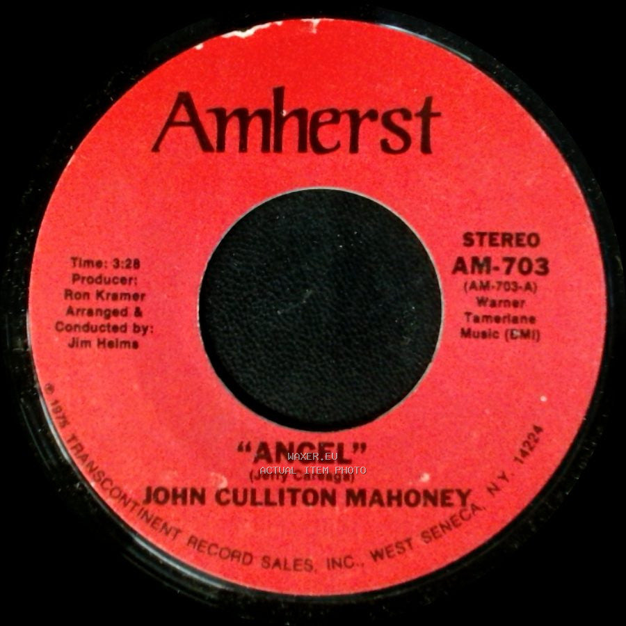 John Culliton Mahoney - A Fool Like You / Angel side B