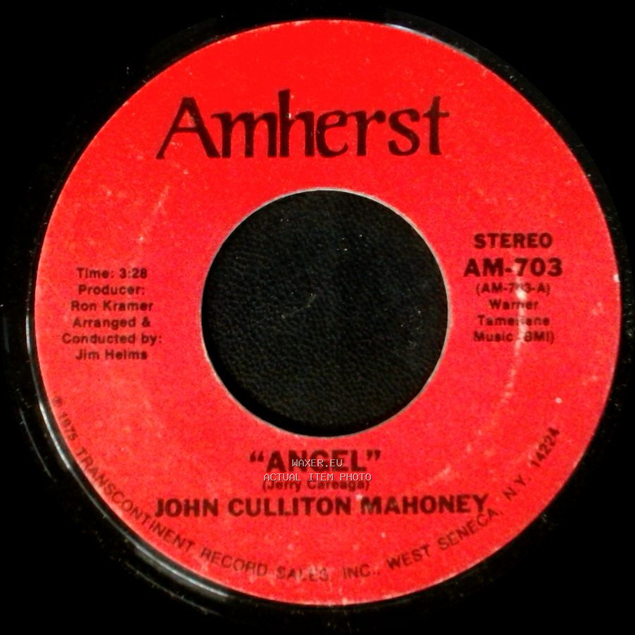 John Culliton Mahoney - Angel / A Fool Like You side A