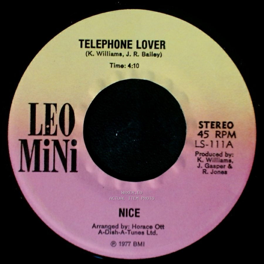Nice - Telephone Lover / Think About It Baby side A