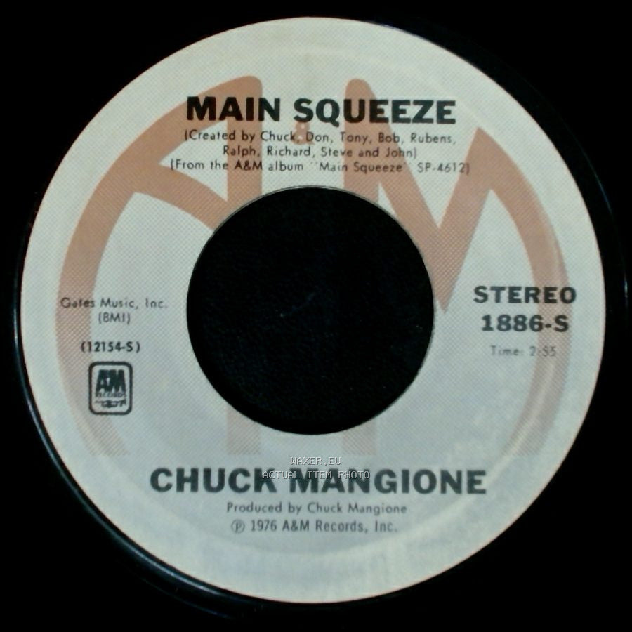 Chuck Mangione - Come Take A Ride With Me / Main Squeeze side B