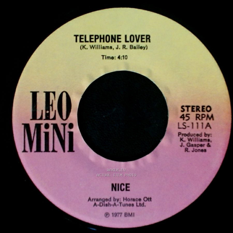 Nice - Telephone Lover / Think About It Baby side A