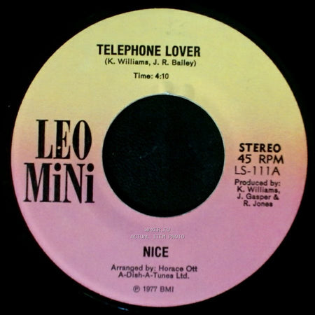 Nice - Telephone Lover / Think About It Baby side A