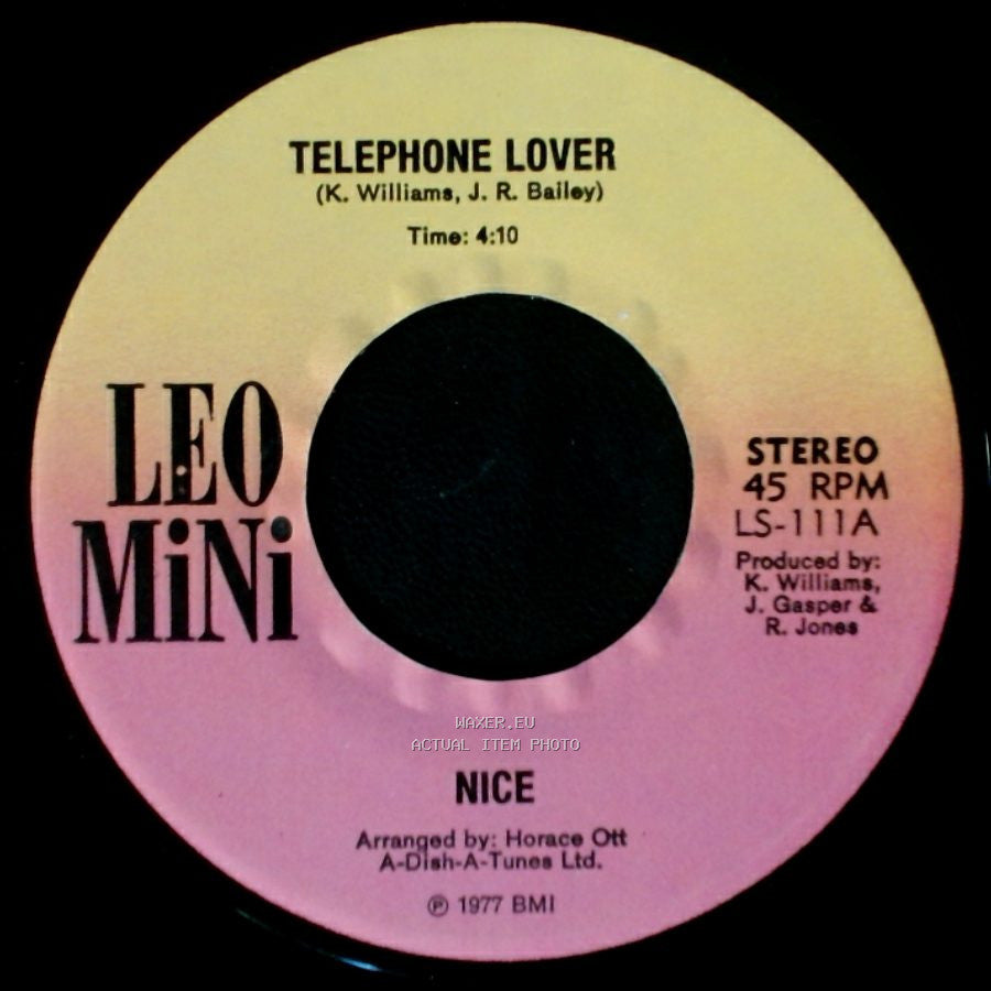 Nice - Telephone Lover / Think About It Baby side A
