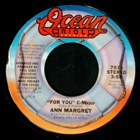Ann Margret - Love Rush / "For You" C-Major side B