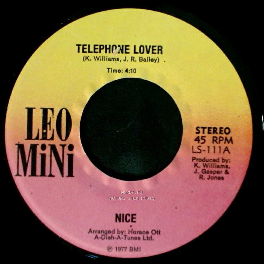 Nice - Telephone Lover / Think About It Baby side A