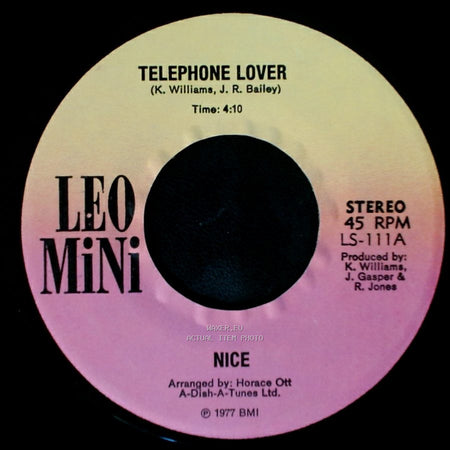 Nice - Telephone Lover / Think About It Baby side A