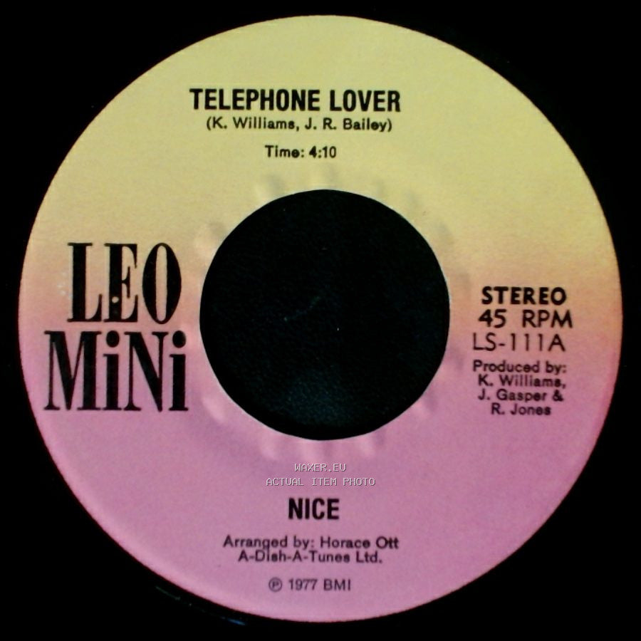 Nice - Telephone Lover / Think About It Baby side A