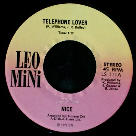 Nice - Telephone Lover / Think About It Baby side A