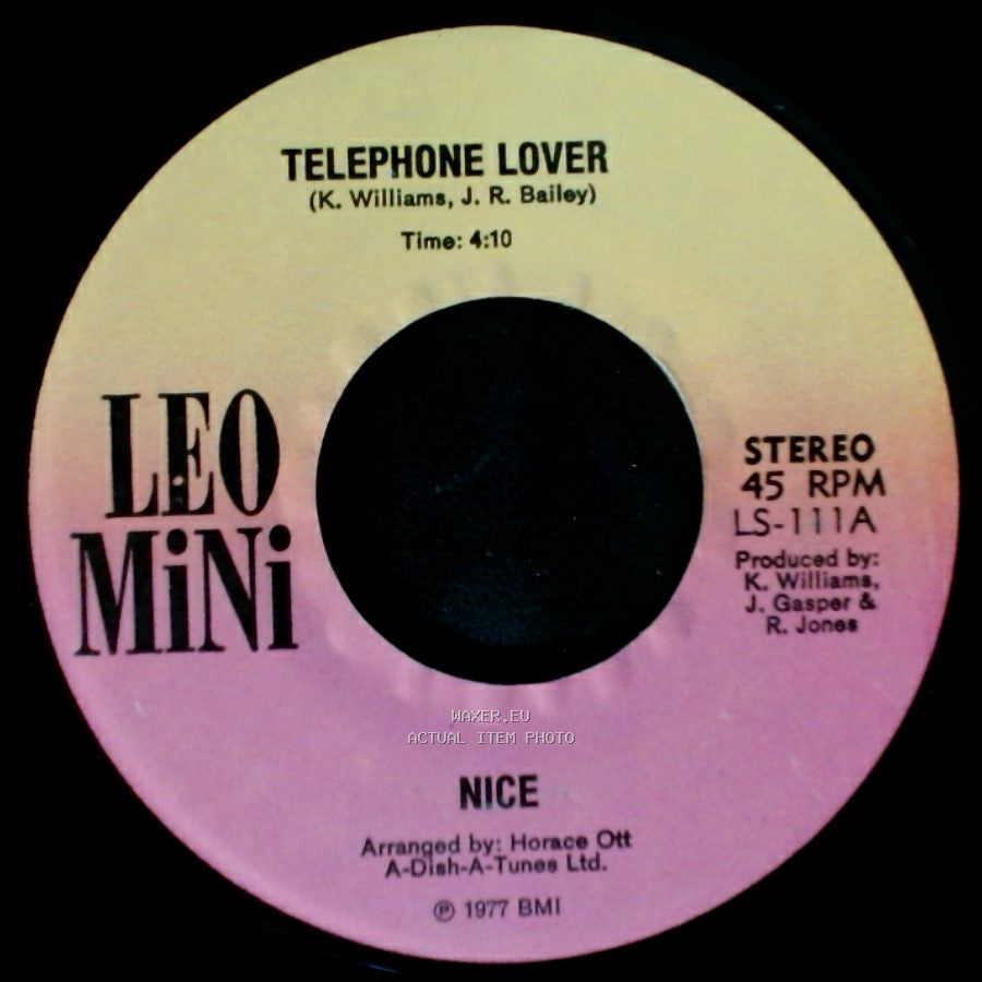 Nice - Telephone Lover / Think About It Baby side A