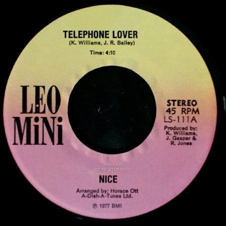 Nice - Telephone Lover / Think About It Baby side A