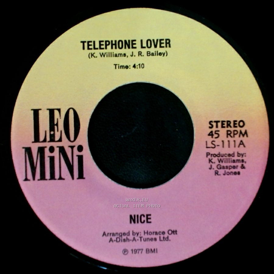 Unknown Artist - Telephone Lover / Nice side A