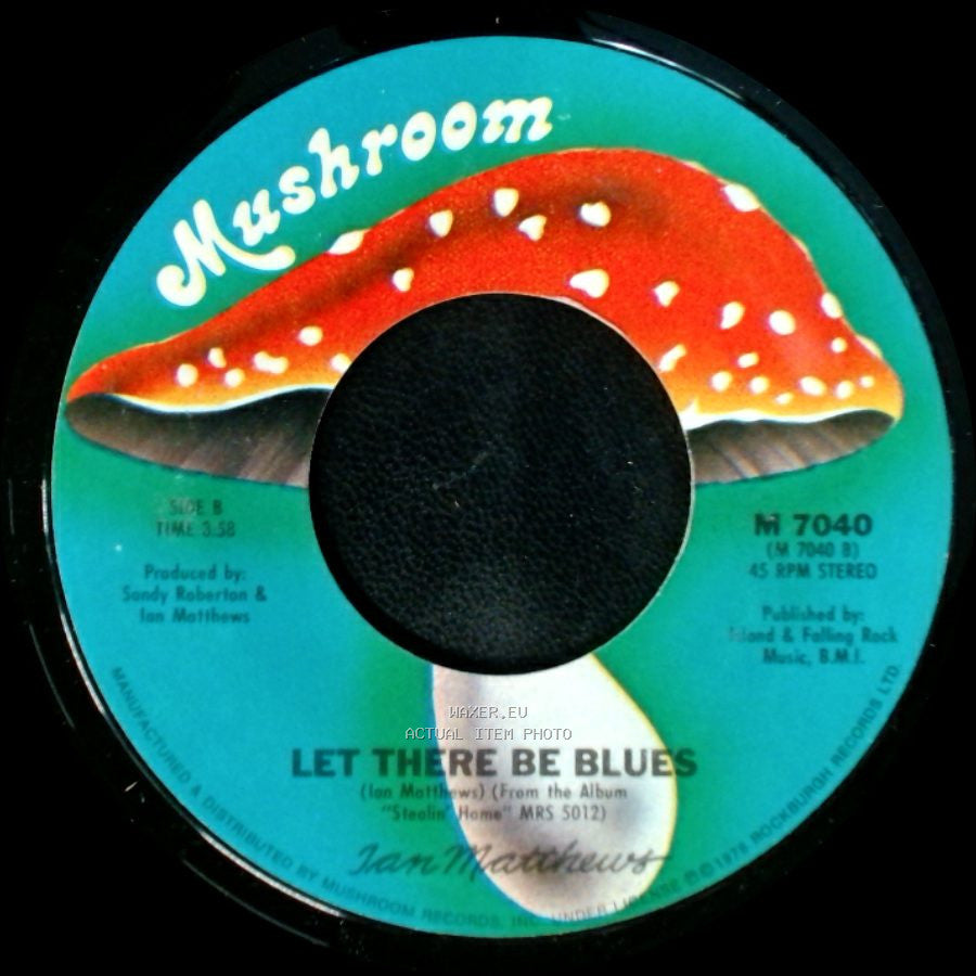 Ian Matthews - Give Me An Inch / Let There Be Blues side B