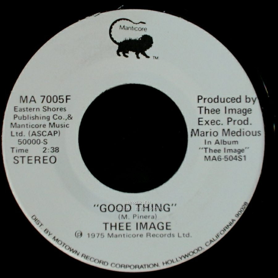 Thee Image - Good Thing / Good Thing side B