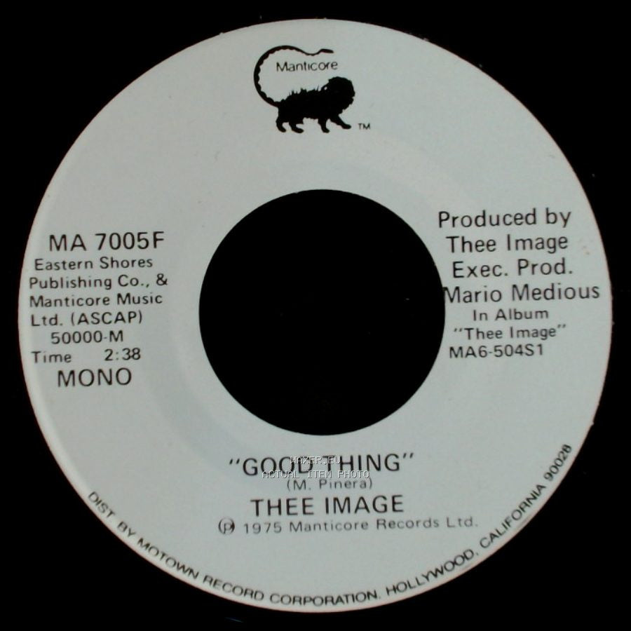 Thee Image - Good Thing / Good Thing side A