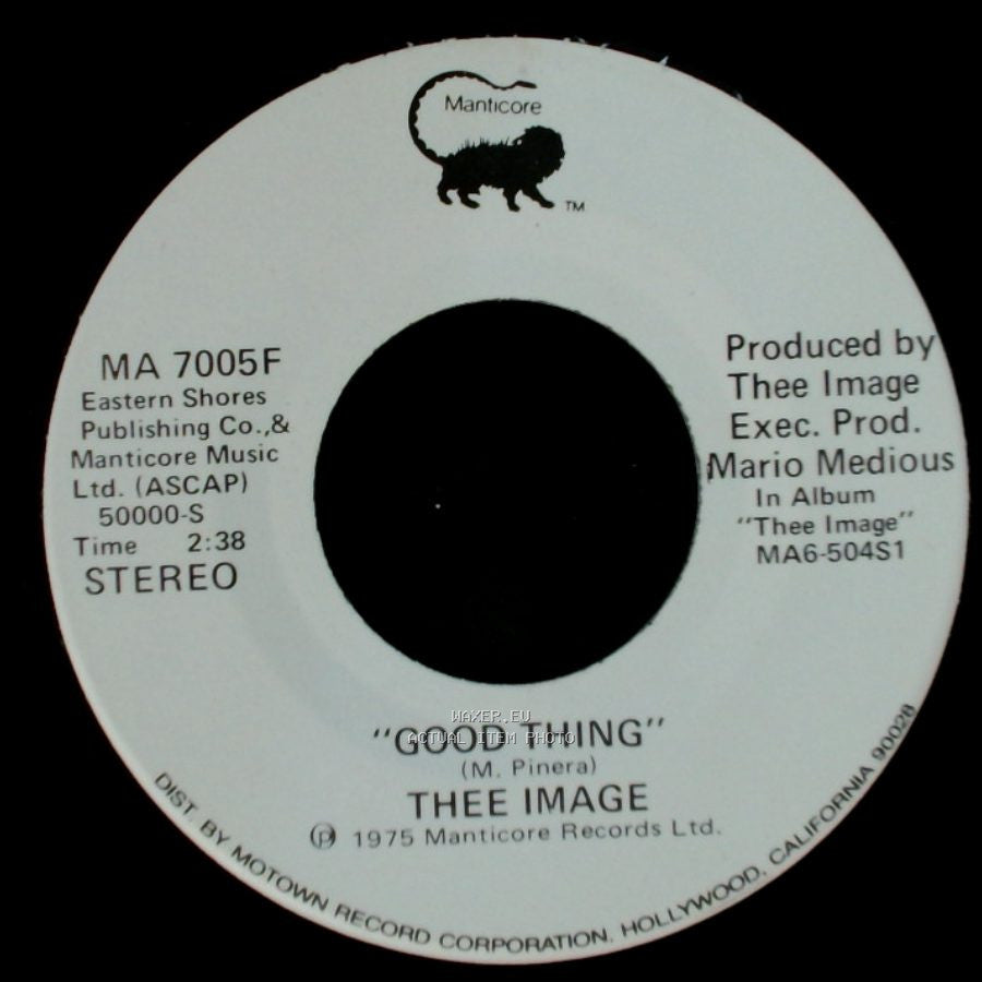 Thee Image - Good Thing / Good Thing side B