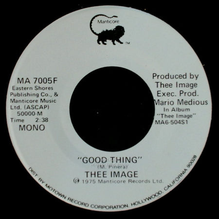 Thee Image - Good Thing / Good Thing side A