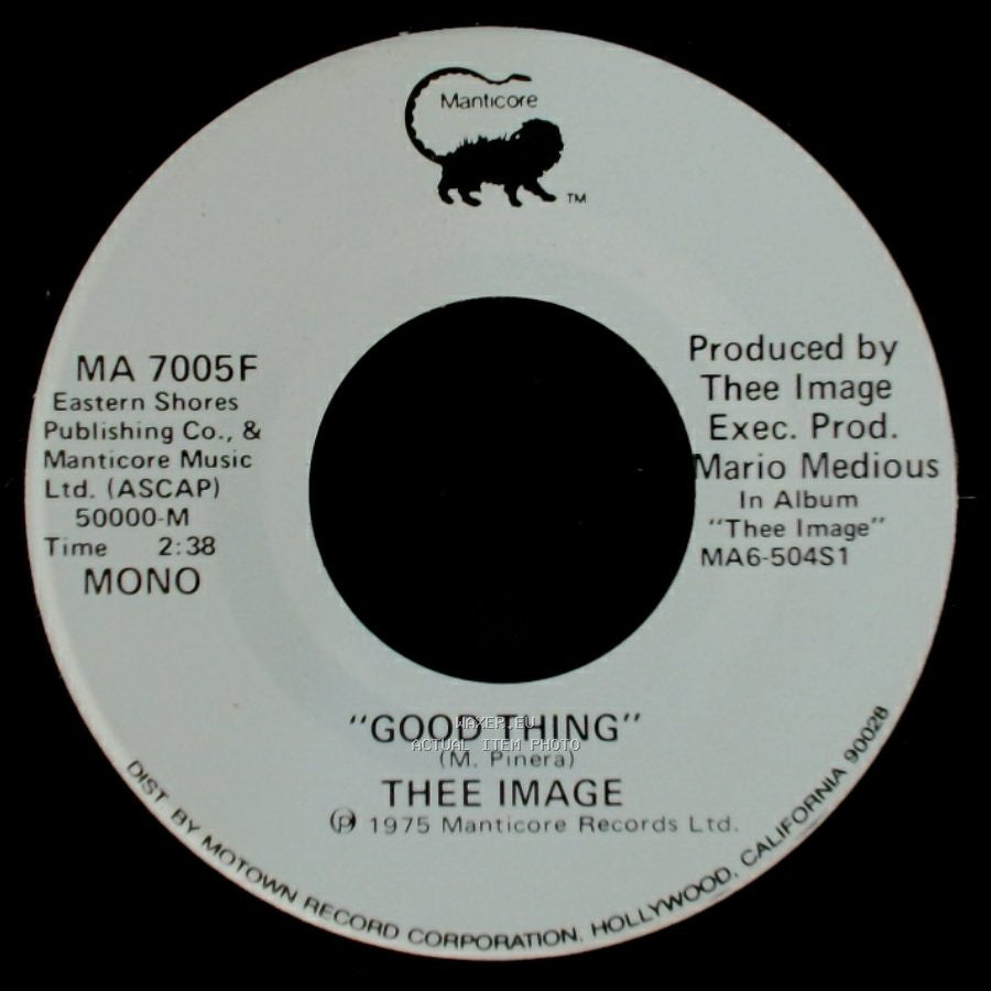 Thee Image - Good Thing / Good Thing side A