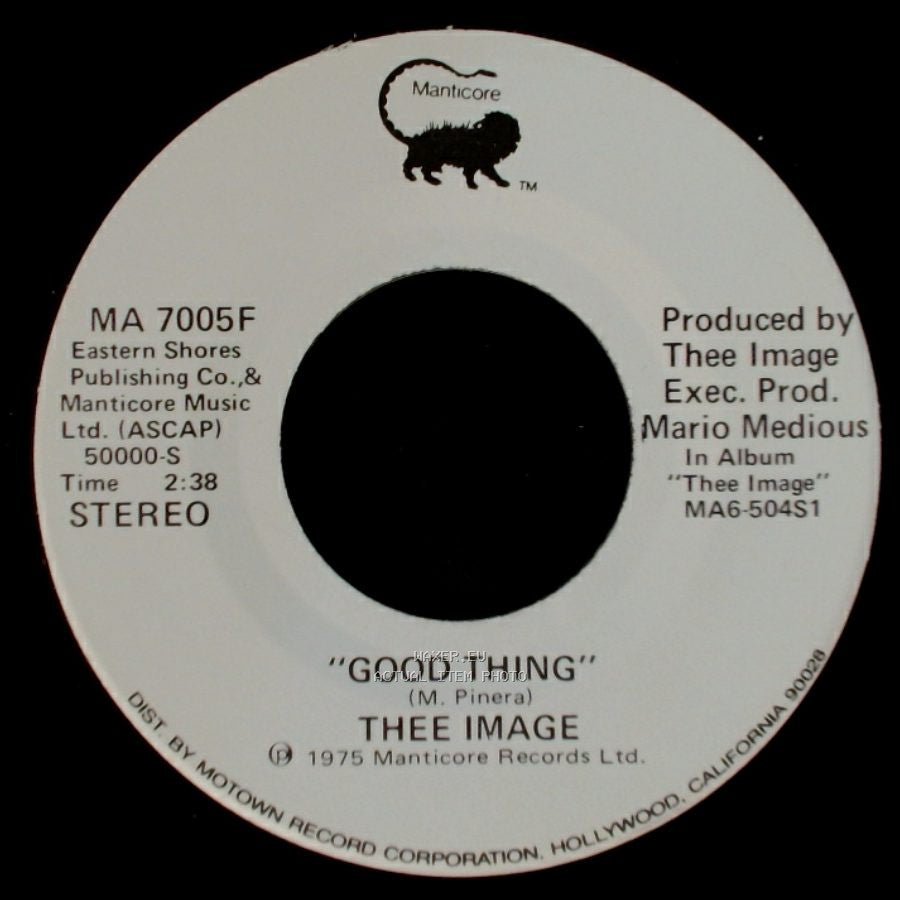 Thee Image - Good Thing / Good Thing side B
