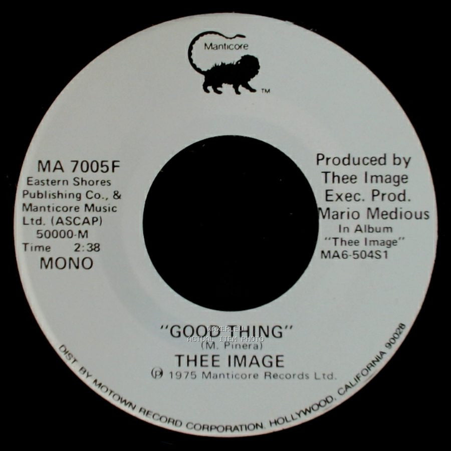 Thee Image - Good Thing / Good Thing side A