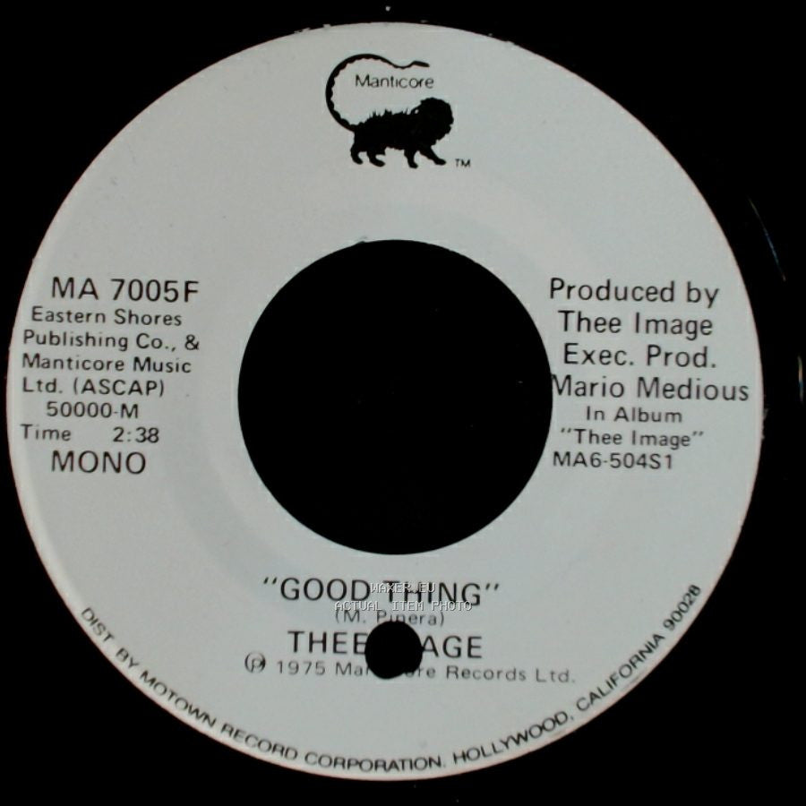 Thee Image - Good Thing / Good Thing side A