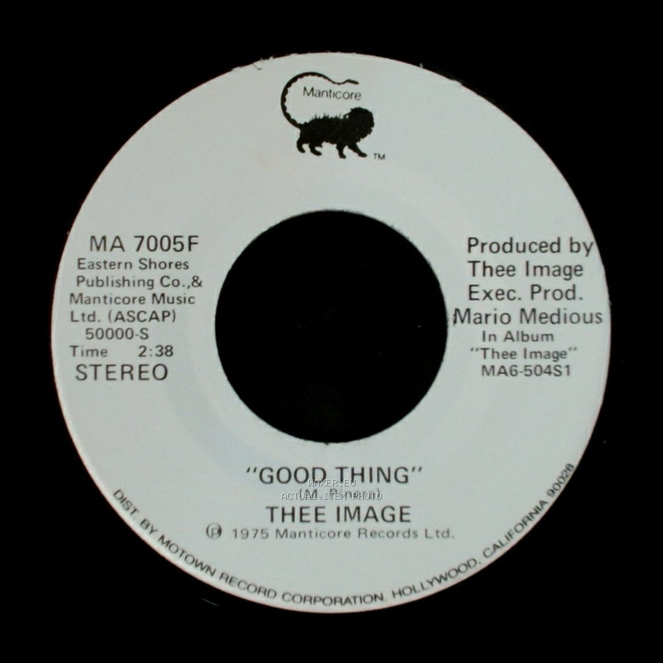 Thee Image - Good Thing / Good Thing side B