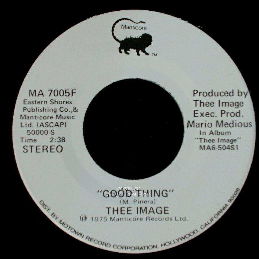 Thee Image - Good Thing / Good Thing side A