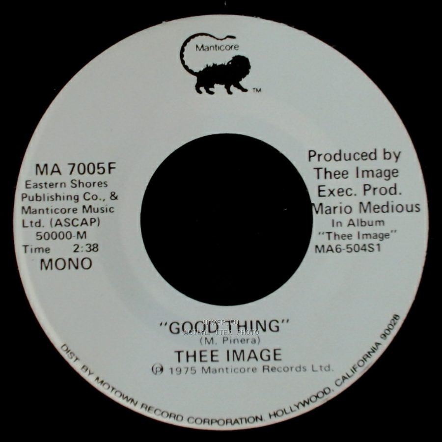 Thee Image - Good Thing / Good Thing side B