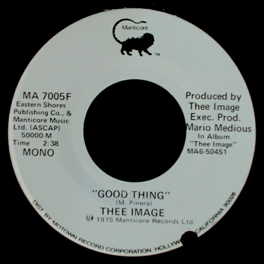 Thee Image - Good Thing / Good Thing side A