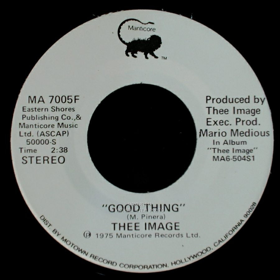Thee Image - Good Thing / Good Thing side B