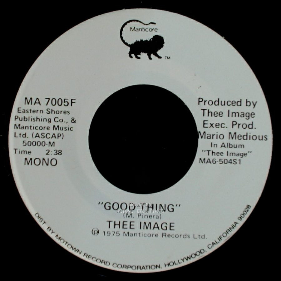 Thee Image - Good Thing / Good Thing side A
