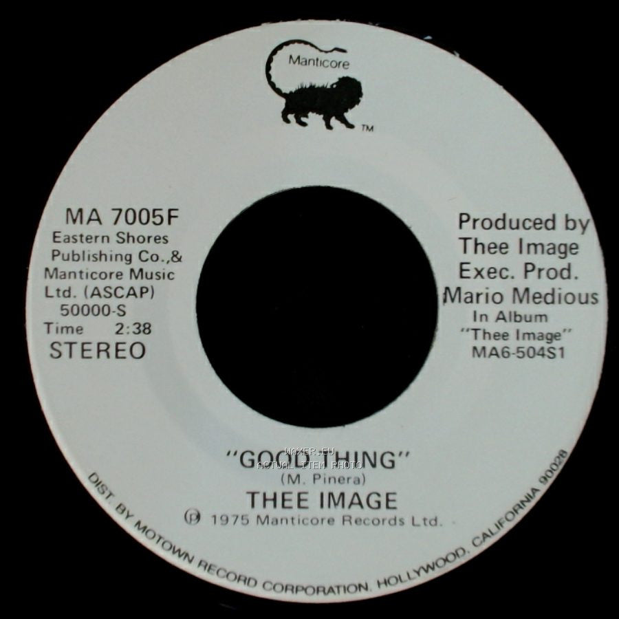 Thee Image - Good Thing / Good Thing side B