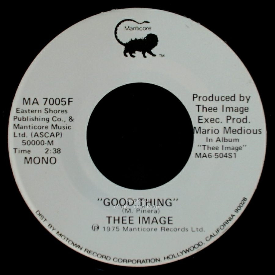 Thee Image - Good Thing / Good Thing side A