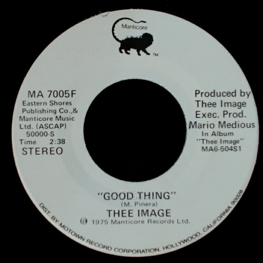 Thee Image - Good Thing / Good Thing side B