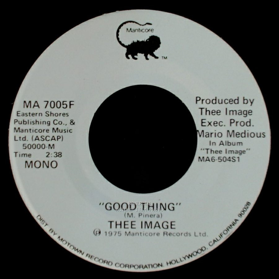 Thee Image - Good Thing / Good Thing side A