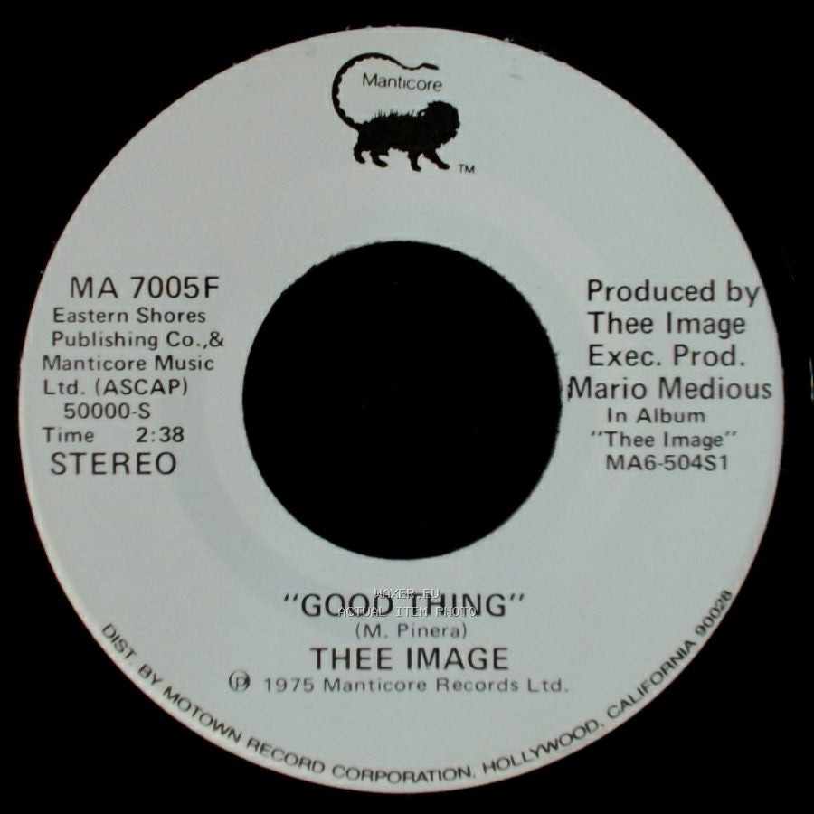 Thee Image - Good Thing / Good Thing side B