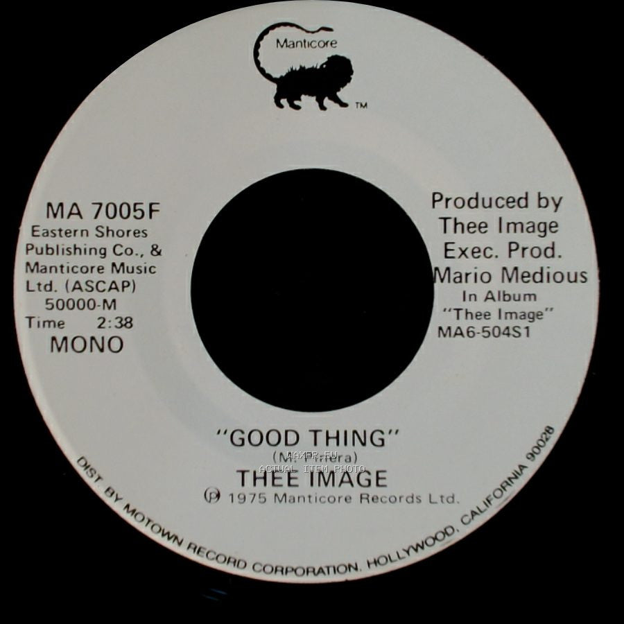 Thee Image - Good Thing / Good Thing side A