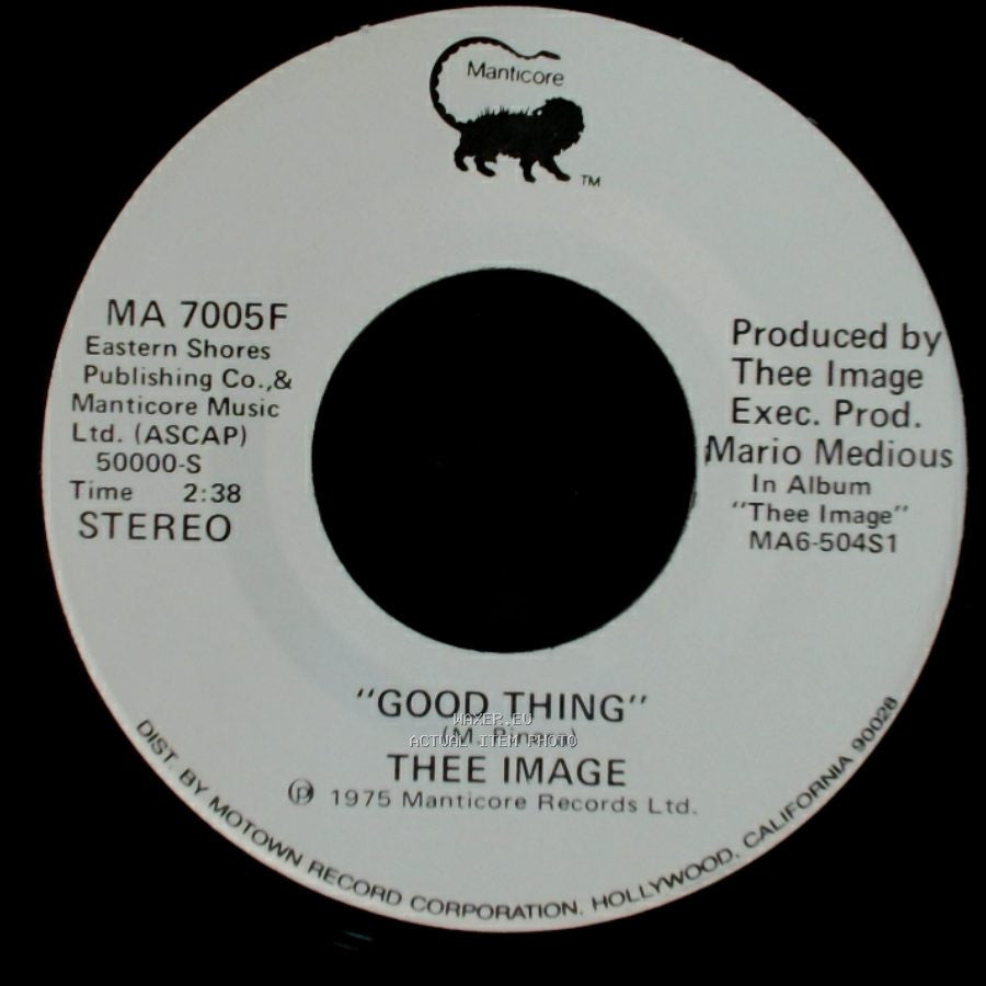 Thee Image - Good Thing / Good Thing side B