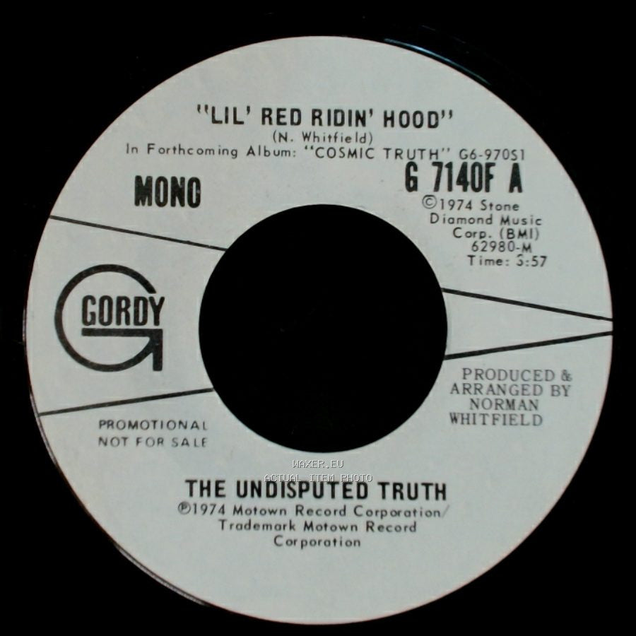 The Undisputed Truth - Lil' Red Ridin' Hood / Lil' Red Ridin' Hood side A
